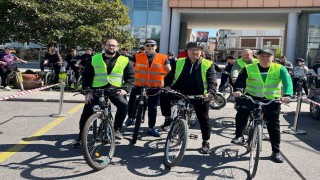 Kalp sağlığı için pedal çevirdiler