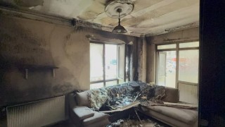 Karabükte günlük kiralık dairede sigara izmariti yangına neden oldu
