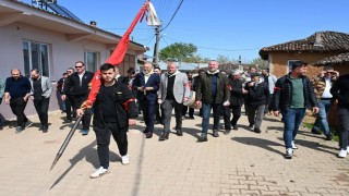 Karacabeyde asırlık düğün gelenekleri yeniden canlandı