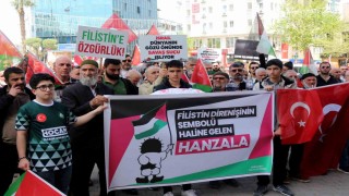 Karacabeyliler haykırdı; Gazze yalnız değildir