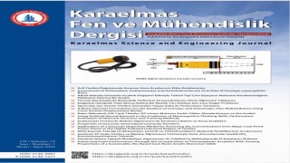 Karaelmas Fen ve Mühendislik Dergisinin 2025 Yılı 1. sayısı yayımlandı