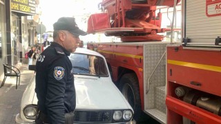 Karamanda hatalı parklar itfaiyeye zor anlar yaşattı