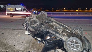 Karamanda lüks araçlar çarpıştı: 1 ölü, 2 yaralı