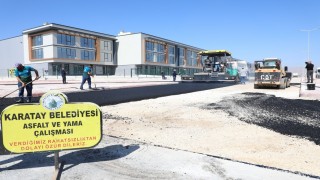 Karatayda asfalt sezonu başladı