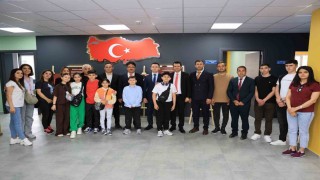 Kardeş ülke Azerbaycandan Çameliye 23 Nisan ziyareti