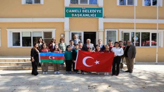 Kardeş ülke Azerbaycandan Çameliye anlamlı ziyaret
