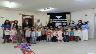 Kaymakam Kılıç, minik öğrencilerle bir araya geldi