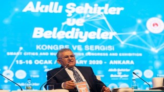 Kayseri Büyükşehirin 134 Akıllı Şehir Projesine bakanlıktan başarılı örnek övgüsü