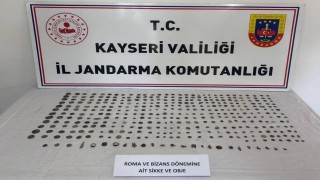 Kayseride tarihi eser operasyonu