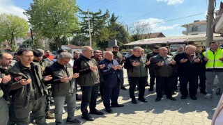 Kazada hayatını kaybeden orman muhafaza memuru törenle son yolculuğuna uğurlandı