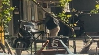 Kendisini silahla vuran şüpheliyi kovalayıp yere yıktı
