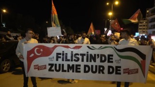 Kiliste Filistin için dayanışma yürüyüşü düzenlendi