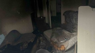 Kiracı evi ateş verdi, 70 yaşındaki ev sahibi gözyaşlarına hakim olamadı