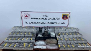 Kırıkkalede binlerce makaron ele geçirildi