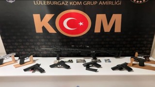 Kırklarelinde suç örgütü operasyonunda 14 gözaltı