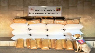 Kırşehirde 633 kilo kaçak tütün ele geçirildi
