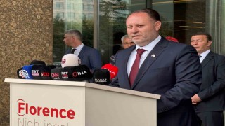 KKTC Meclis Başkanı Ziya Öztürkler, Sırrı Süreyya Önderi hastanede ziyaret etti