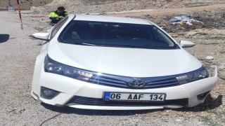 Kontrolden çıkan araç karşı şeride geçti: 1 yaralı