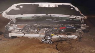 Kontrolden çıkan otomobil takla attı: 1 yaralı