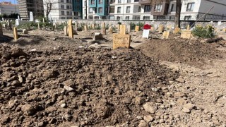 Konyada yangında hayatını kaybeden çocuklara veda