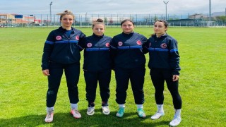 Körfezli kadın sporcular milli takım kampında