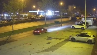 Korkunç ölüm kamerada