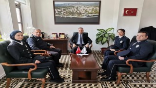 Köyceğiz İlçe Emniyet Müdürlüğünden Kaymakam Maslaka ziyaret