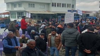 Köylüler Eşeler Yaylasındaki içme suyu kaynakları için eylem yaptı