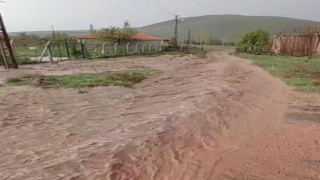 Kuluda şiddetli dolu ve yağmur yağışı