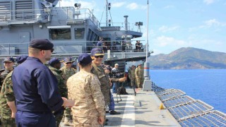 KURTARAN-25 Tatbikatı seçkin gözlemci günü Marmaris açıklarında başladı