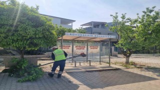 Kuşadasında Aydın Büyükşehir Belediyesinin çalışmaları sürüyor