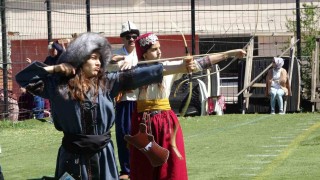 Kütahyada geleneksel Türk okçuluğu heyecanı