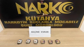 Kütahyada uyuşturucu maddeyle yakalanan şüpheli tutuklandı