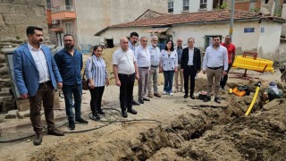 Kuyucakta doğalgaz altyapı çalışmaları hızla ilerliyor
