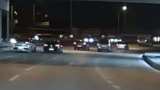 Makas atan sürücü zincirleme kazaya sebep oldu