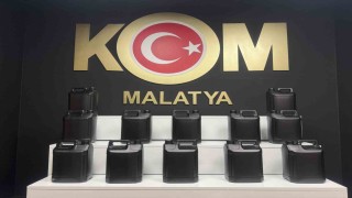 Malatyada 60 litre etil alkol ele geçirildi