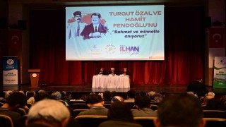 Malatyada 8inci Cumhurbaşkanı Turgut Özal ile Başkan Hamit Fendoğlu anısına panel düzenlendi