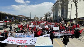 Malatyada İsrailin Gazze saldırıları protesto edildi