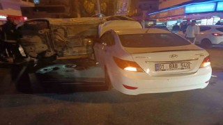 Manavgatta meydana gelen kazada yaralanan olmadı