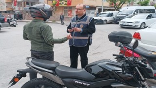 Manisada 33 motosiklet trafikten men edildi