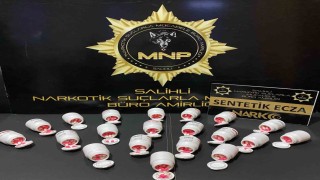 Manisada bin 70 sentetik ecza ele geçirildi