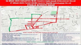 Manisada çok sayıda yol ve sokak trafiğe kapatılacak