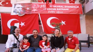 Marmarisin 23 Nisan Dedesi yine sokakları bayrakla donattı