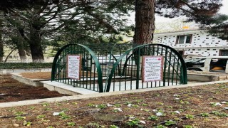 Merhum Mehmet Said Mutlunun kabri bakım ve tadilattan geçirildi
