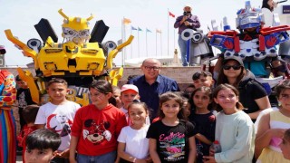 Mersin Erdemlide çocuklar şenlikte buluştu