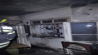 Mersin Tarsusta ev yangını
