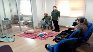 Meteoroloji personeline Temel İlk Yardım eğitimi verildi