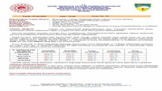 Meteorolojiden ‘zirai don uyası