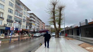 Meteorolojinin uyardığı Çankırıda sağanak yağış etkili oldu