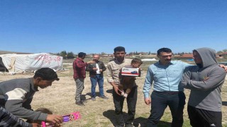 Mevsimlik işçiler Emirdağa gelmeye başladı